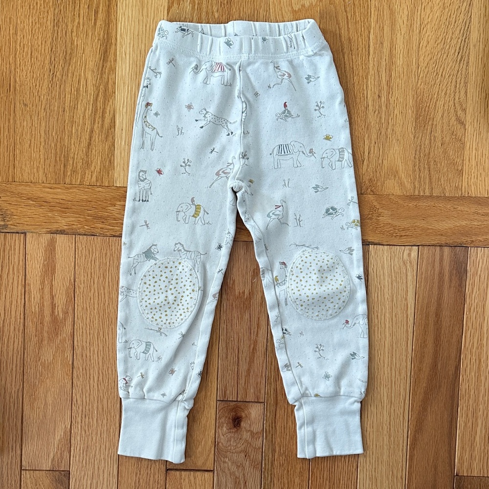 Pehr Ribbed Toddler Pajamas, Bottoms Only, Size 2-3T